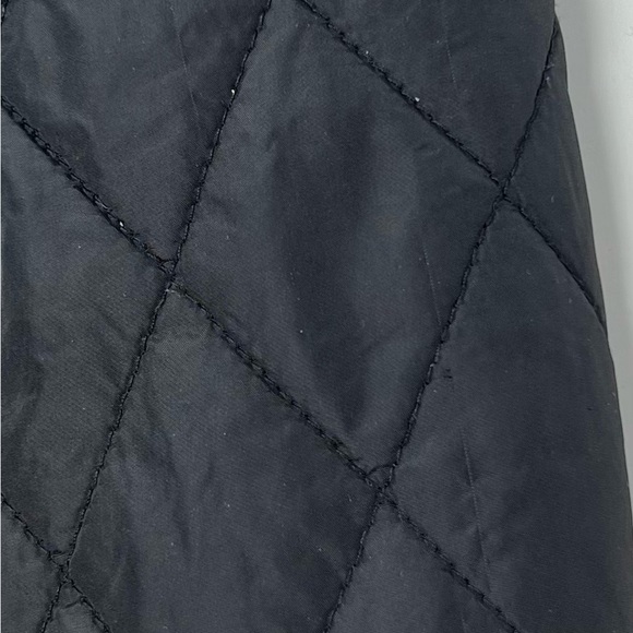 Coach Women's XS Black Snap Front Quilted Hack Jacket - Picture 10 of 12